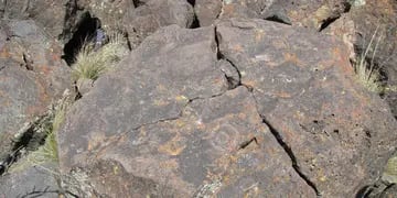 Descubren arte rupestre, de hace unos 2500 años, ubicados en el Sur de Mendoza