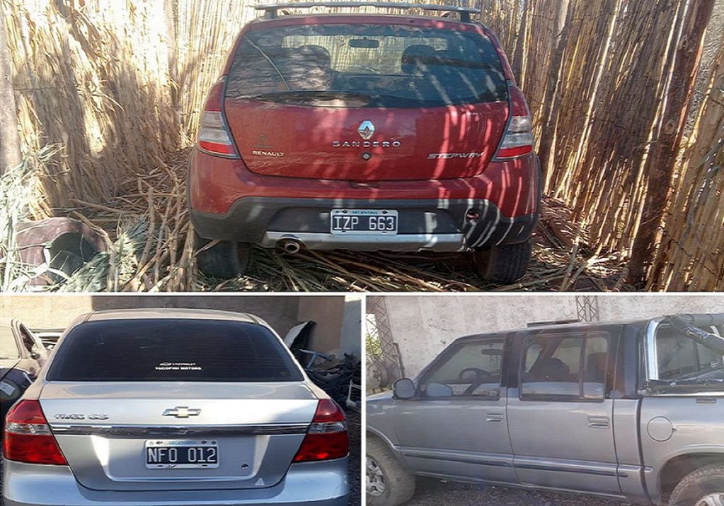 Desbarataron una banda que se dedicaba a la venta de vehículos robados en Mendoza.