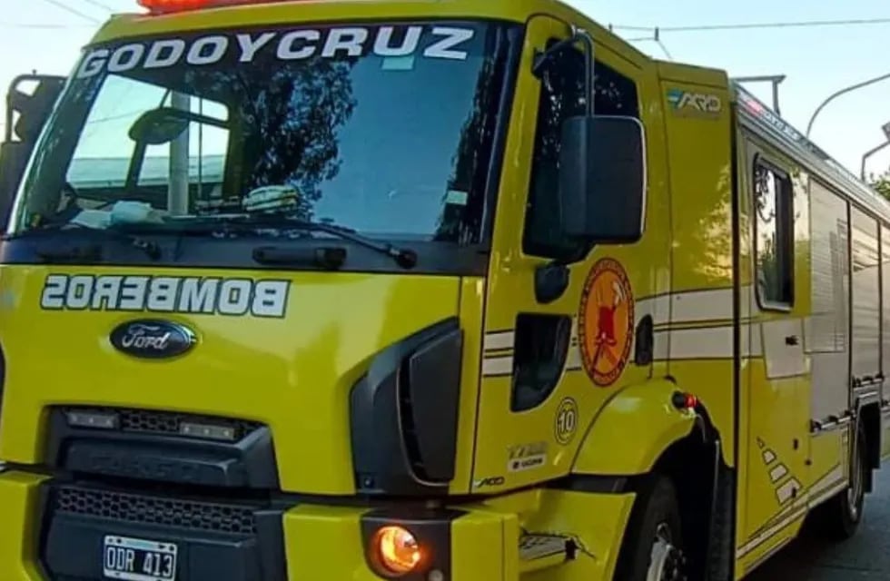 Cuerpo de Bomberos Voluntarios Godoy Cruz. Foto: Facebook