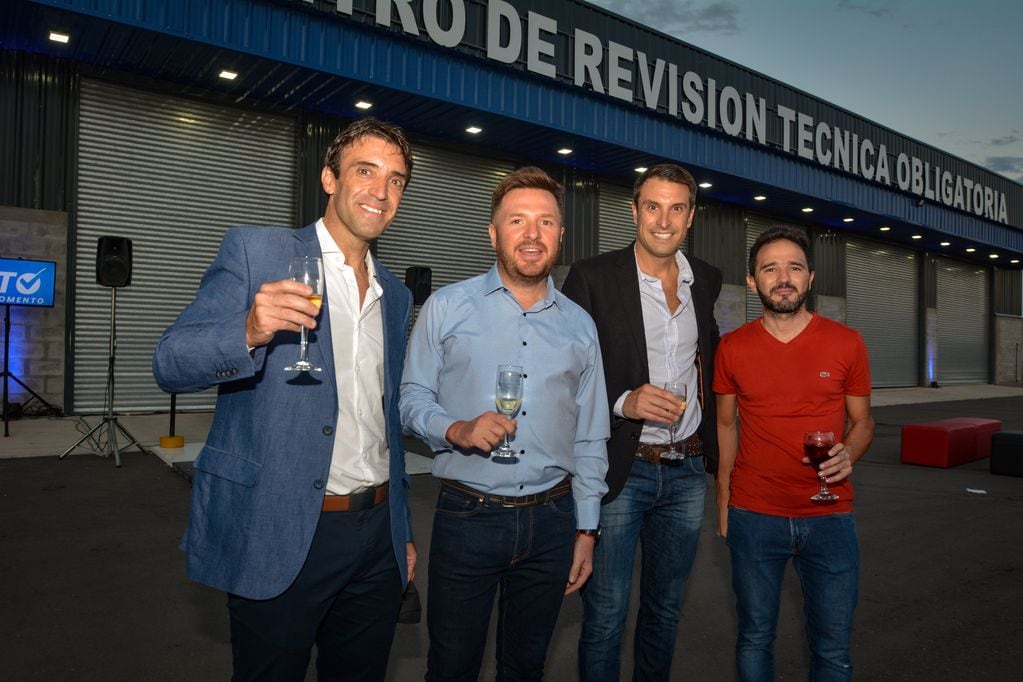 
En la foto: Juan José Maldonado, Gastón Menendez, Marcelo Maldonado e Ignacio Menendez - 
