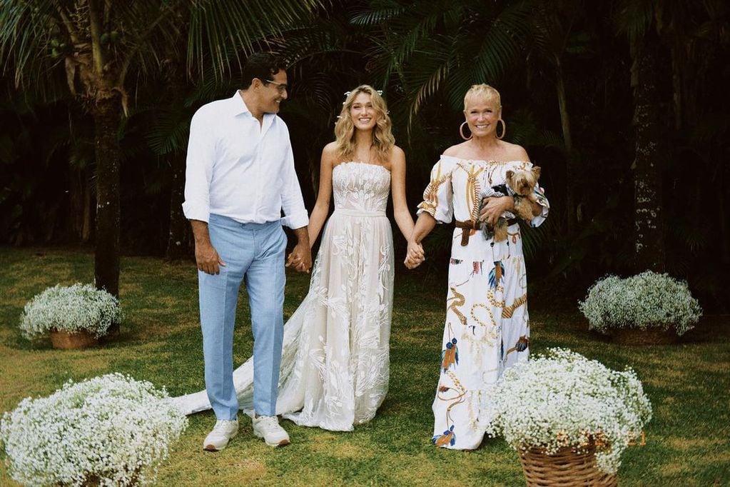 Sasha, la hija de Xuxa se casó en la playas de Brasil