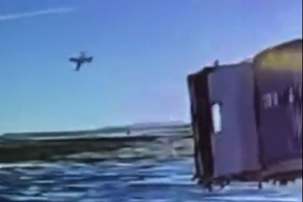 Video: así fue el despegue previo a la caída del avión en Río Grande. / Foto: captura de video