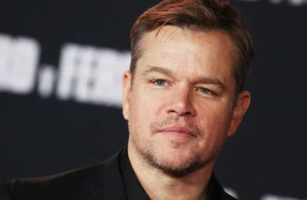 El actor Matt Damon