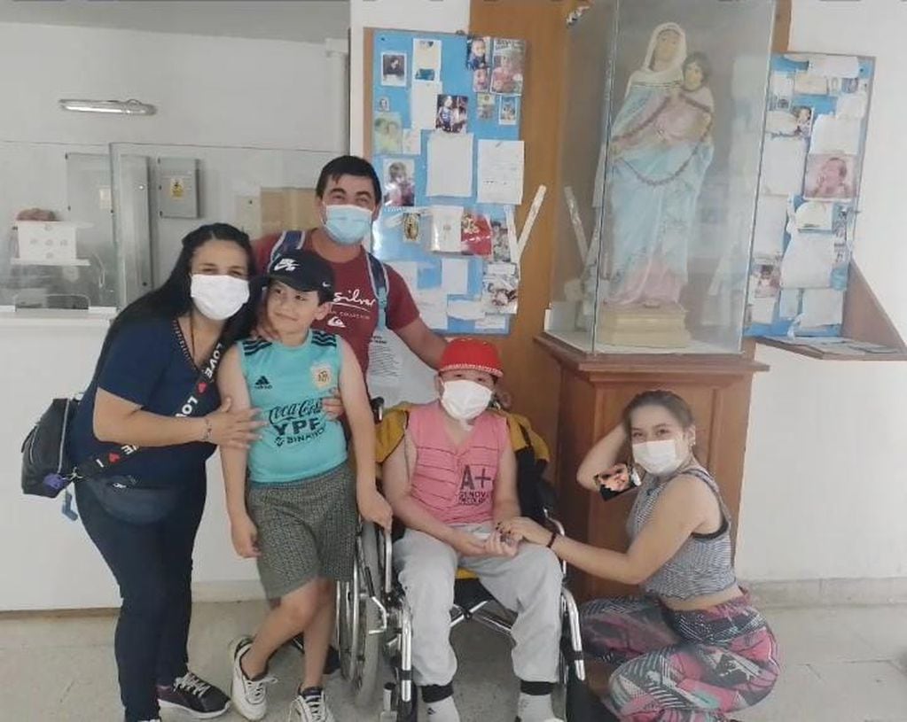 La nueva vida de Joaqui, el niño tunuyanino que venció a la leucemia y volvió a su casa tras 7 meses. Foto: Gentileza Leonardo Lizarde.