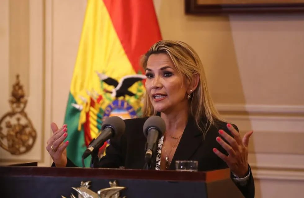 La ex presidente de Bolivia, Jeanine Áñez. Foto: Gentileza