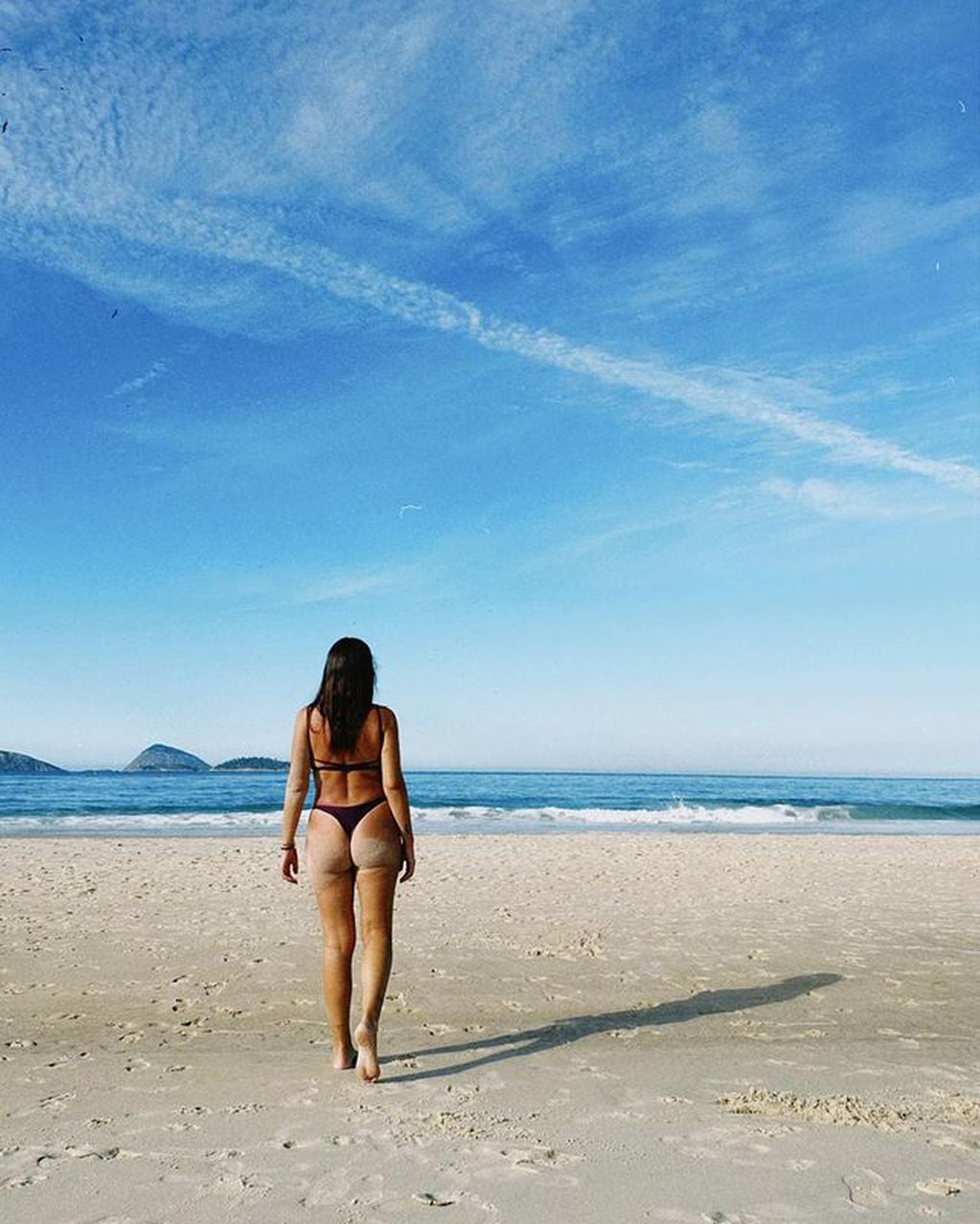 Leticia Siciliani compartió el álbum hot de su estadía en Río de Janeiro.