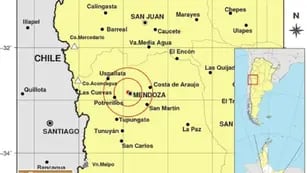 Tembló en Mendoza: fue de magnitud 3,9 según el Inpres