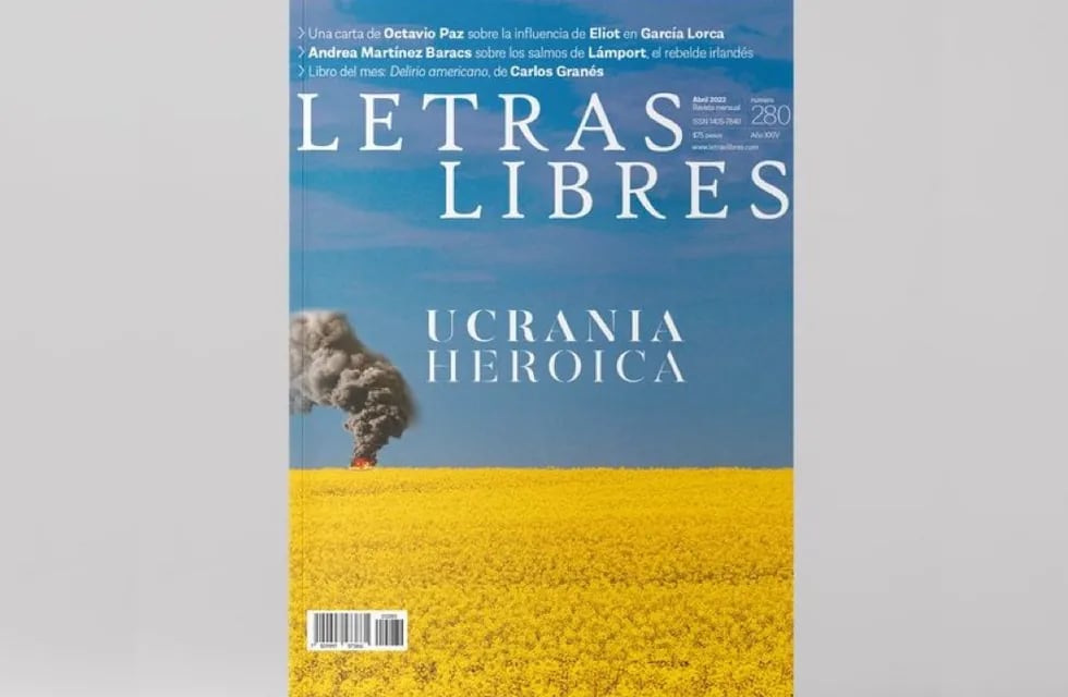 Revista Letras Libres con una tapa dedicada a Ucrania.