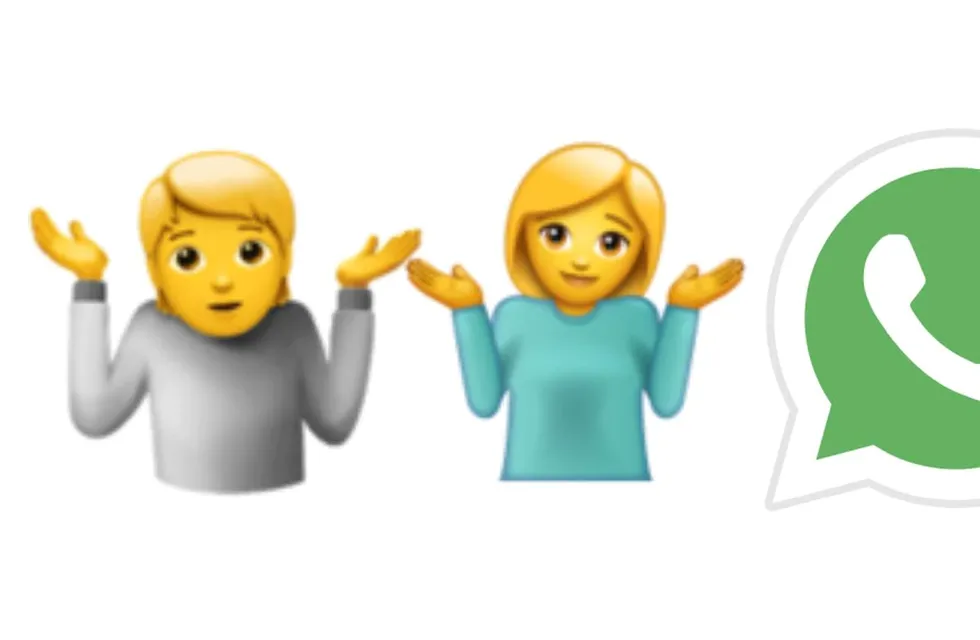 Esto significa el emoji de las personas con la palma hacia arriba