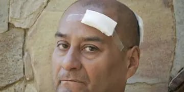 Roberto Milesi, taxista atacado por delincuentes en Godoy Cruz