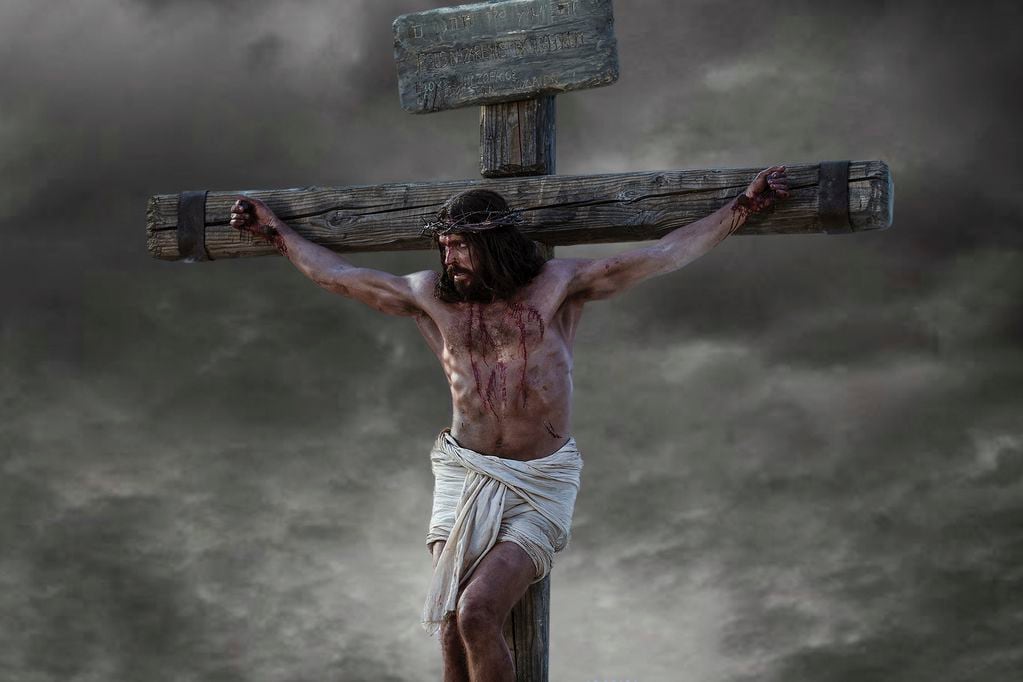 Jesús y su padecimiento en la cruz.