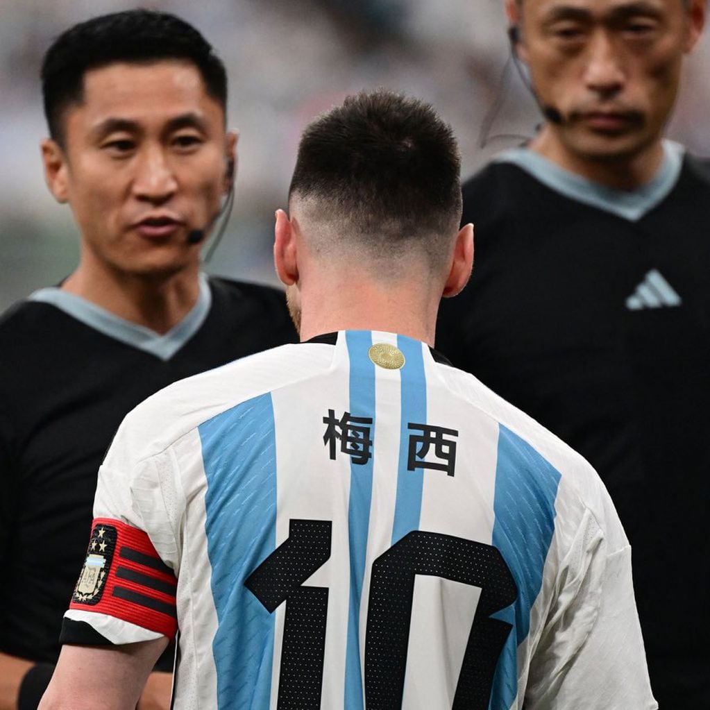 Lionel Messi y un detalle espectacular en su camiseta