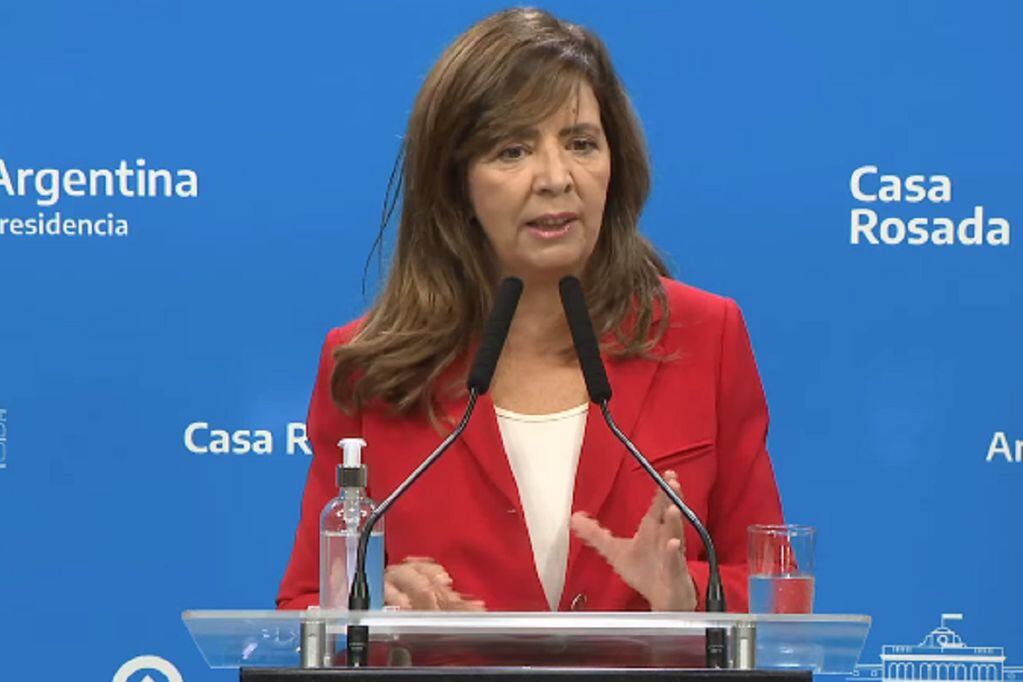 Gabriela Cerruti: "No hay ningún riesgo de hiperinflación" (Captura de video)