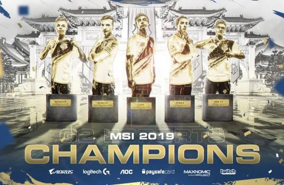 Histórico: G2 Esports ganó el MSI de League of Legends 