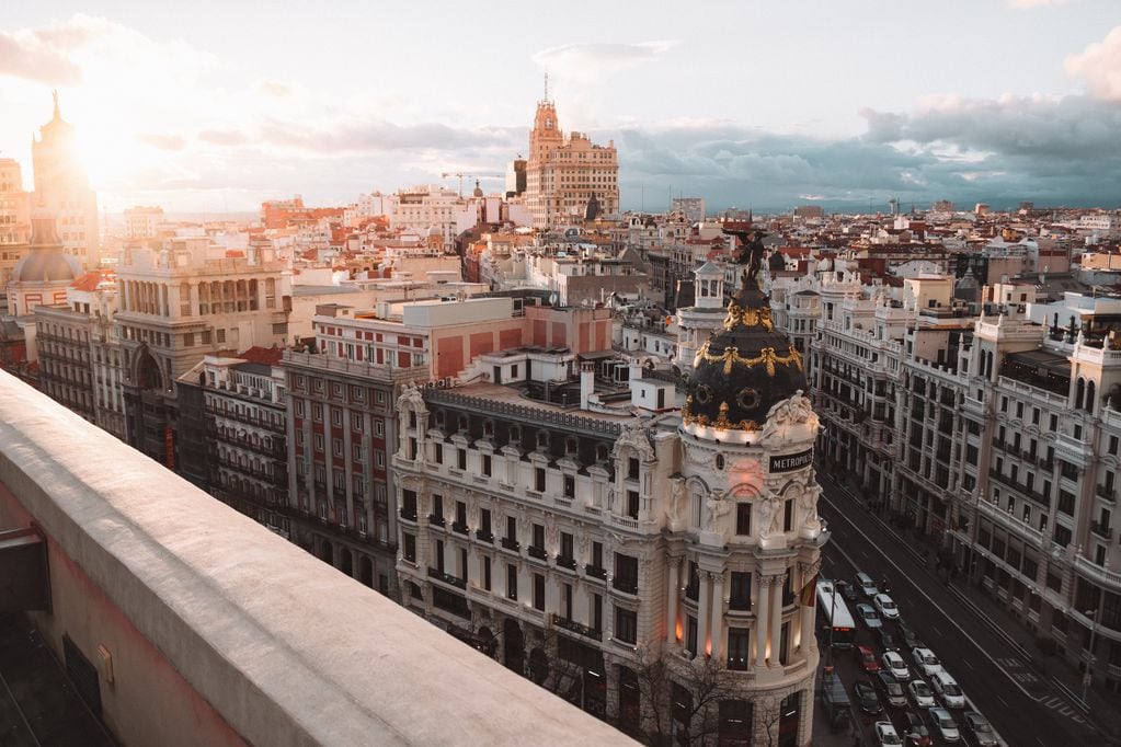 Ciudad de Madrid, ubicada en España. Foto: Pexels
