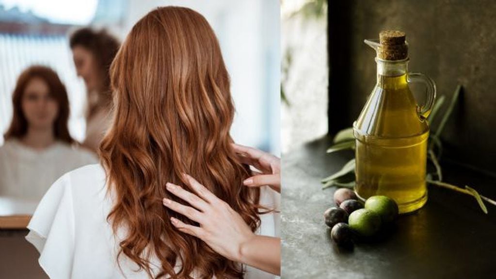 Aceite de oliva para mejorar el cabello