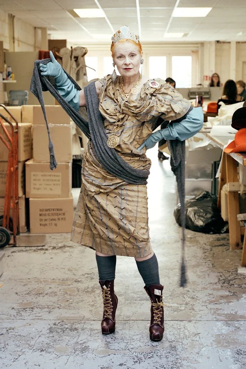 Murió la diseñadora británica Vivienne Westwood.