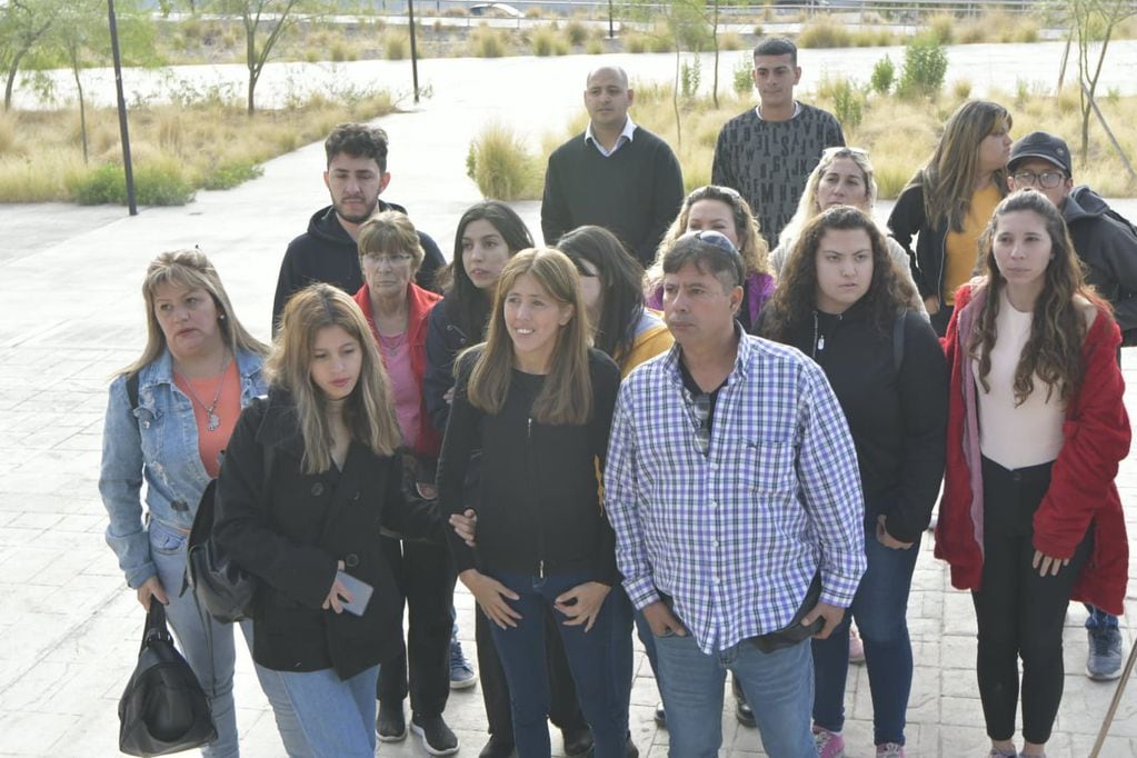 Familiares y víctimas de los abusos en el instituto Próvolo (Orlando Pelichotti / Los Andes)