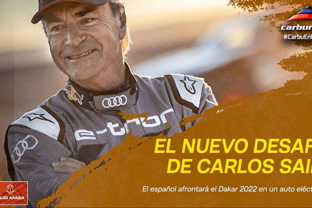 Carlos Sainz y el desafío para el Dakar 2022