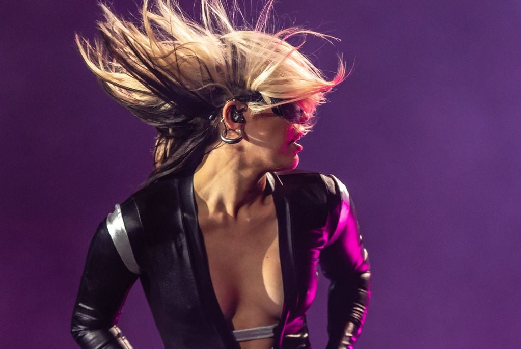 Miley Cyrus, durante su show en el Lollapalooza Argentina 2022. (Lollapalooza Argentina)