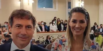 Los senadores nacionales Carolina Losada y Luis Naidenoff (Juntos por el Cambio) están en pareja