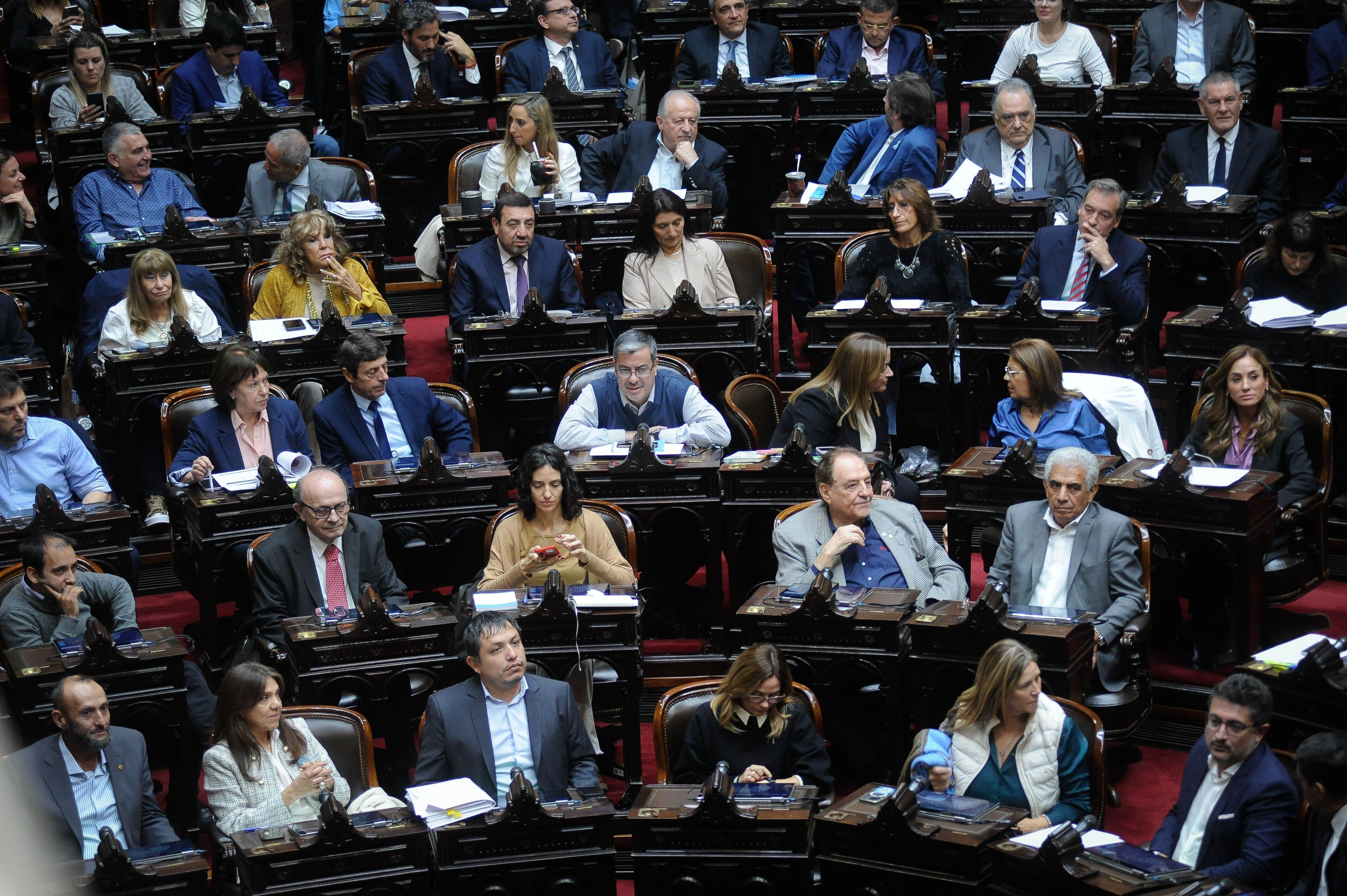 Fracasó en la Cámara de Diputados la sesión pedida por Unión por la Patria. Foto: Federico Lopez Claro / Gentileza.