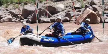 Se disputó la 3era fecha del campeonato Argentino de Rafting, en Potrerillos, más precisamente en aguas del río Mendoza.