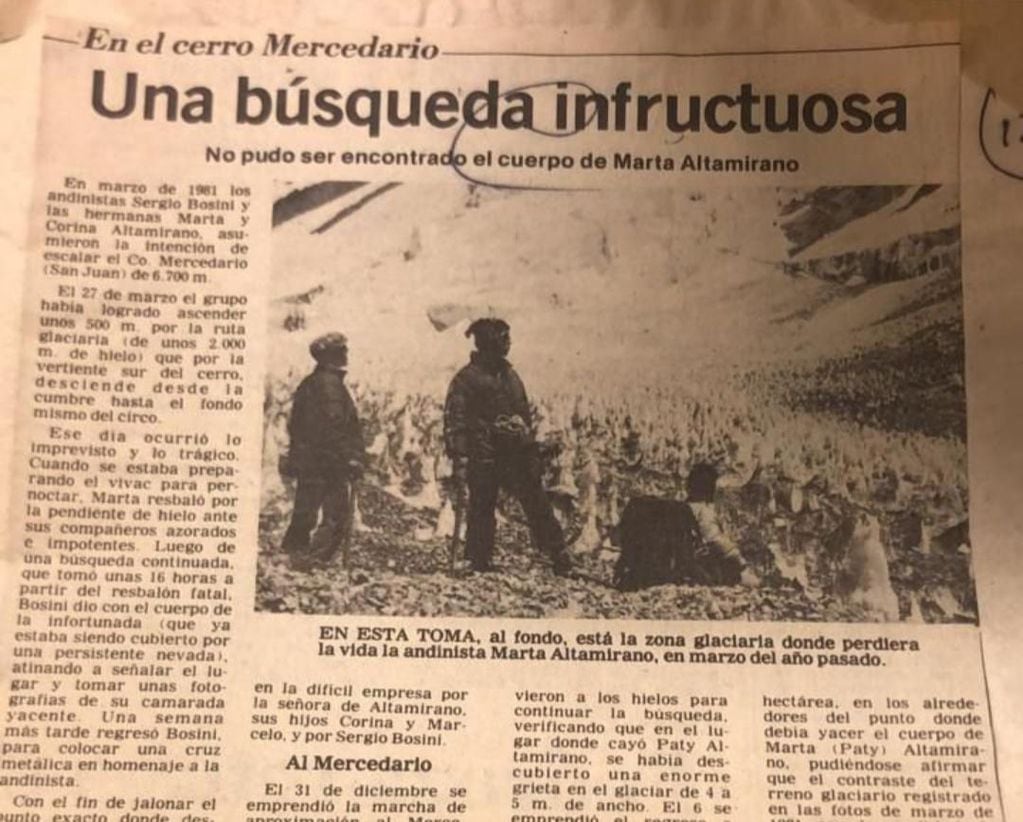 Una publicación de LA GACETA en los años '80.