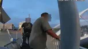Un hombre se lanzó de un puente en EEUU