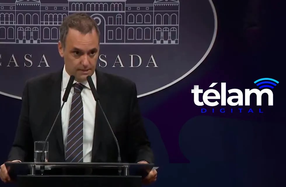 El vocero presidencial aseguró que el cierre de Télam "no es parte de una dictadura". Captura: X