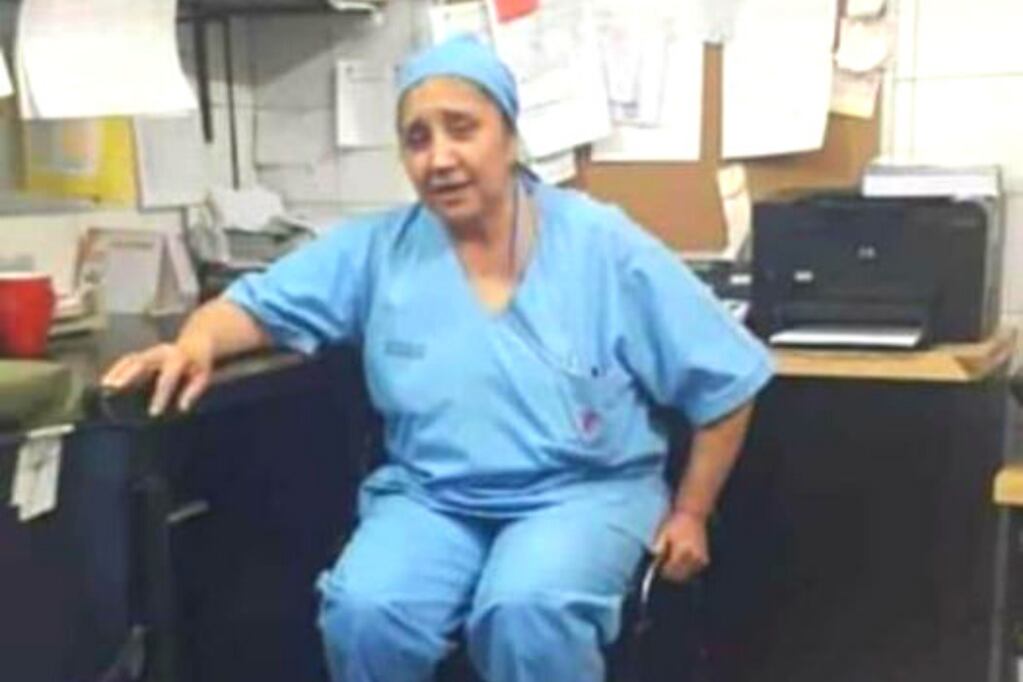 Nora Caliva murió ayer en la Clínica Santa María donde prestaba sus servicios como enfermera.