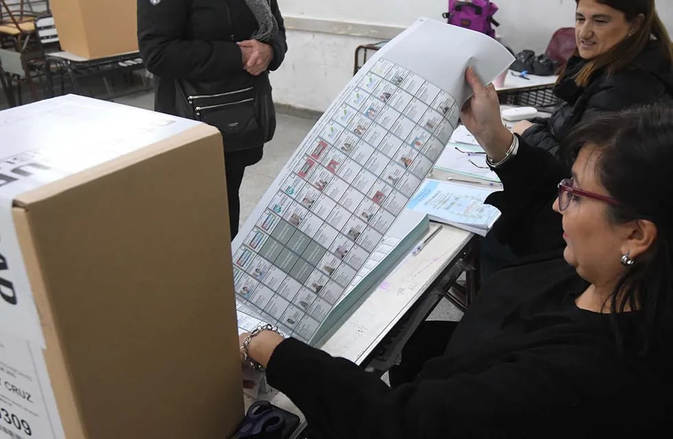 Elecciones provinciales PASO 2023 en la provincia de Mendoza. Foto: José Gutierrez / Los Andes