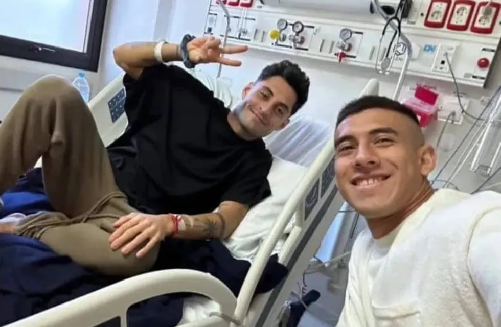 Javier Altamirano junto a su compañero Zaid Romero (Instagram)
