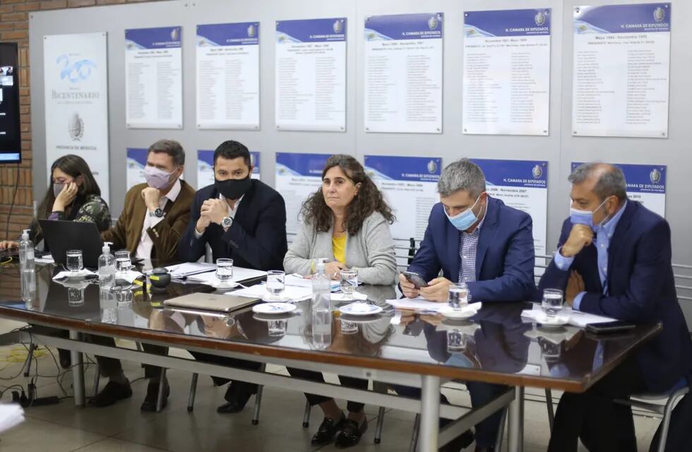 La ministra Ana María Nadal expuso en la Legislatura la pauta de gastos 2022 para la cartera de Salud, Desarrollo Social y Deportes.