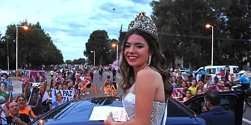 La Paz recibió a la Reina Nacional de la Vendimia