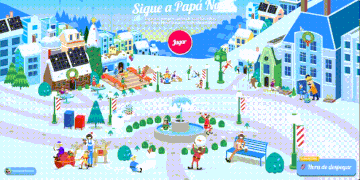 En vivo: seguí el recorrido de Papá Noel en el mapa interactivo de Google