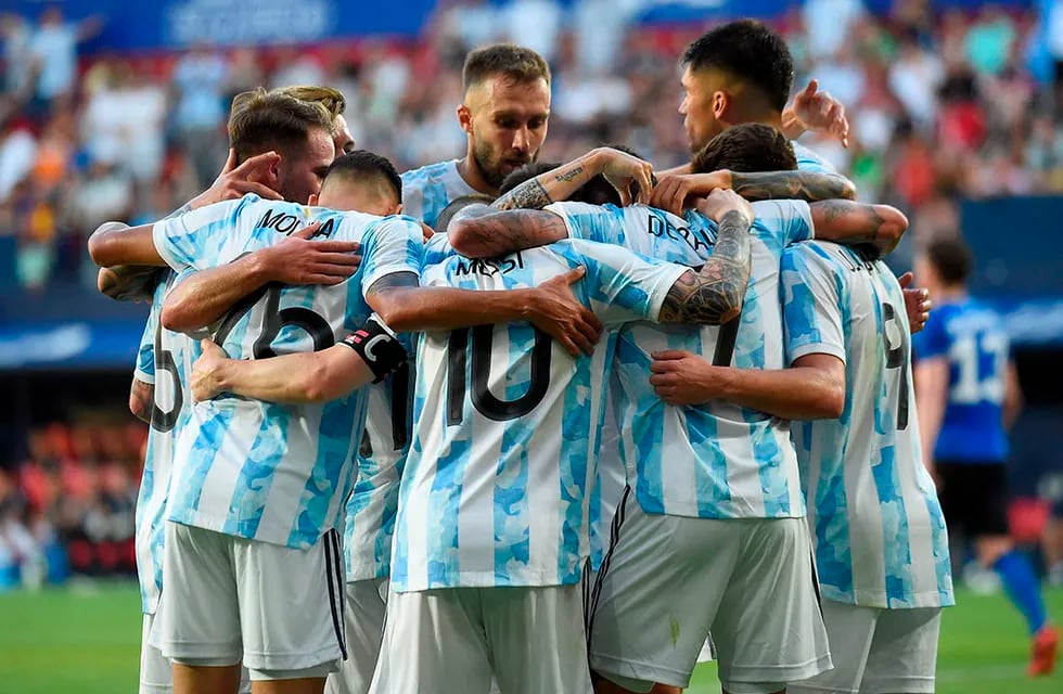 La Selección Argentina cada vez más arriba en el Ranking FIFA. / Gentileza.