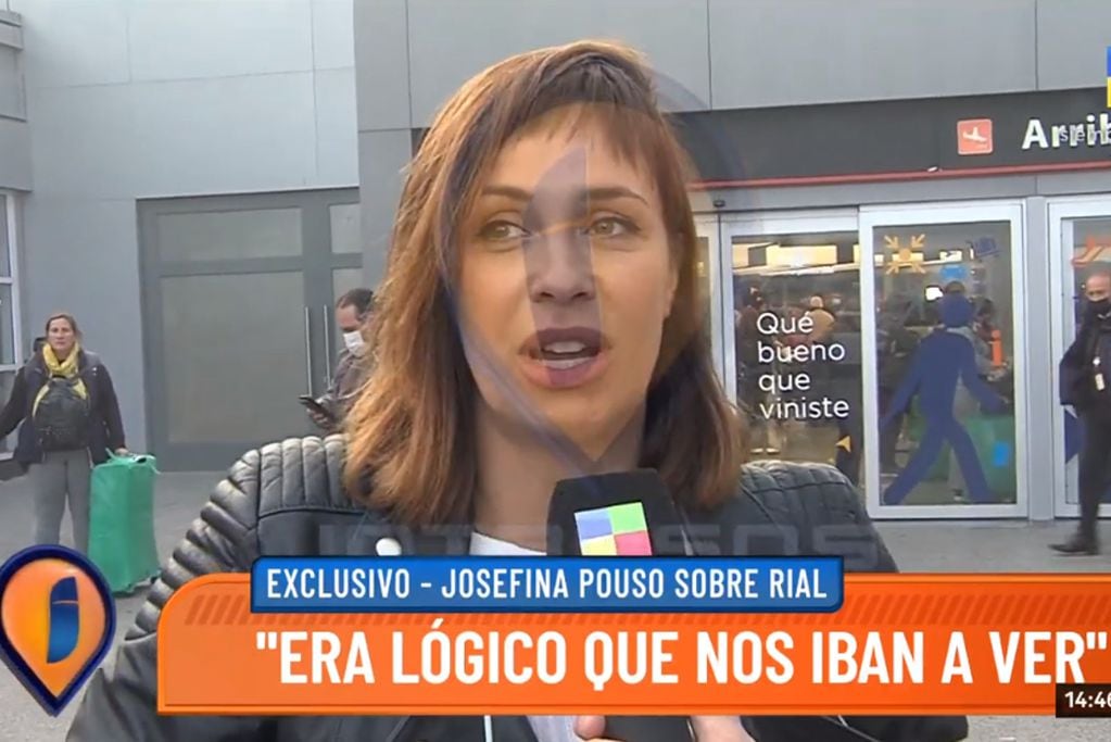 Josefina Pouso habló con "Intrusos". (Captura)
