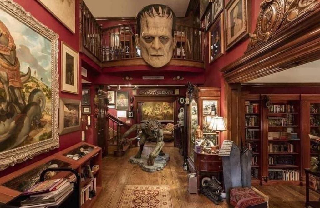 Cómo es la casa de Guillermo del Toro. / Gentileza.