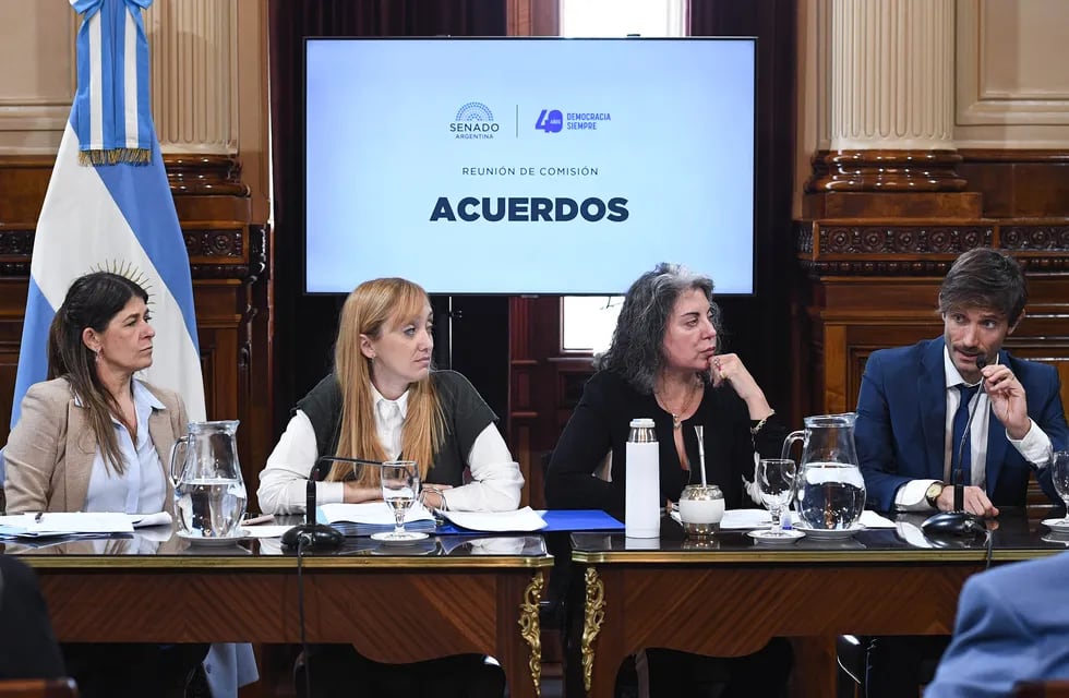 Anabel Fernández Sagasti preside la Comisión de Acuerdos. Foto: Prensa Senado