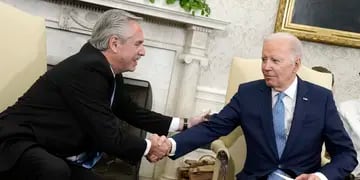 Alberto Fernández se reunió con el presidente Joe Biden en la Casa Blanca
