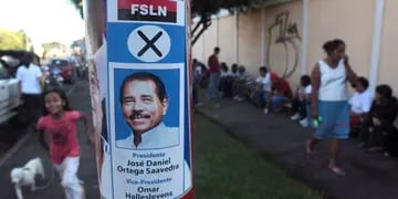 CON NORMALIDAD. Pese al fuerte clima de tensión previo, no se registraron incidentes durante las elecciones en Nicaragua (AP).