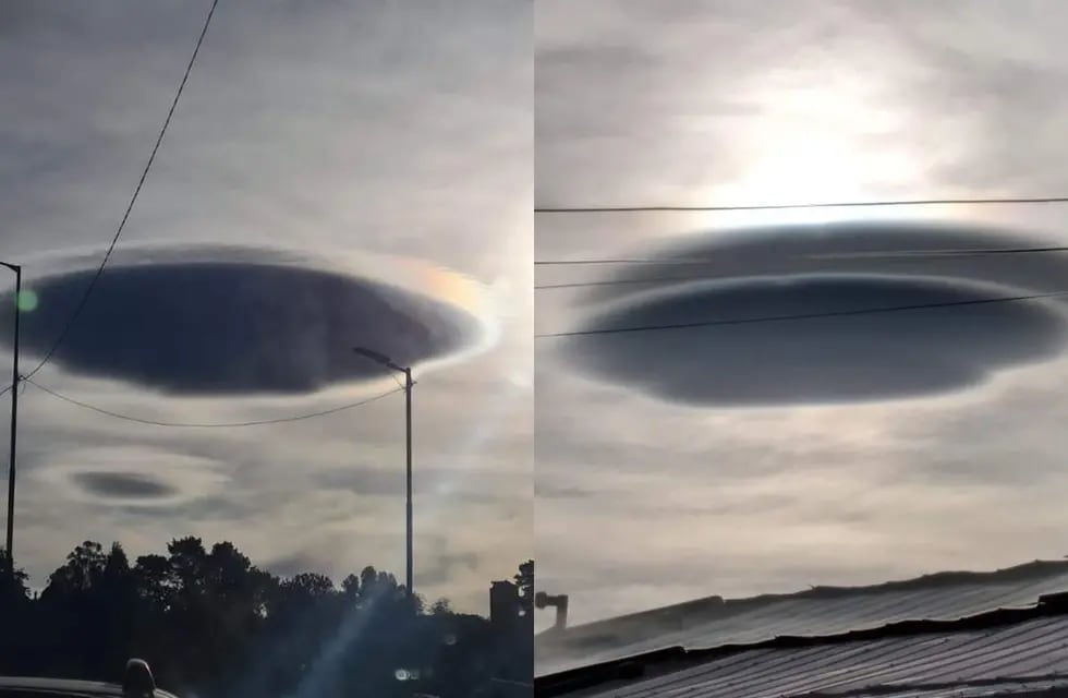¿Es un OVNI o una nube el fenómeno extraño en Chile?