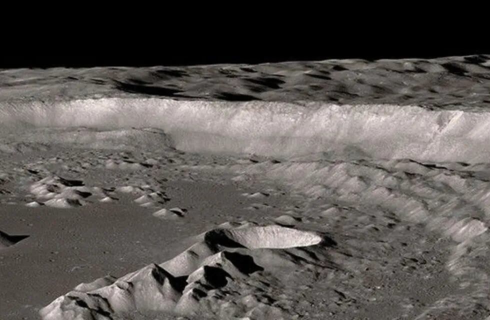 Un estudio científico reveló que una “fuerza misteriosa” genera el agua lunar. Foto: Web.
