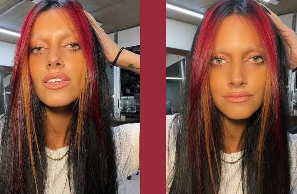 Oriana Sabatini y un cambio drástico en su color de pelo