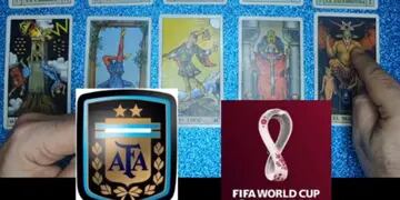 Un tarotista hizo sus predicciones sobre el partido entre Argentina y Croacia: "Salió el diablo"