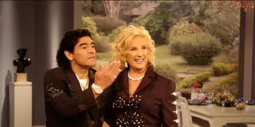 Mirtha Legrand y Diego Maradona