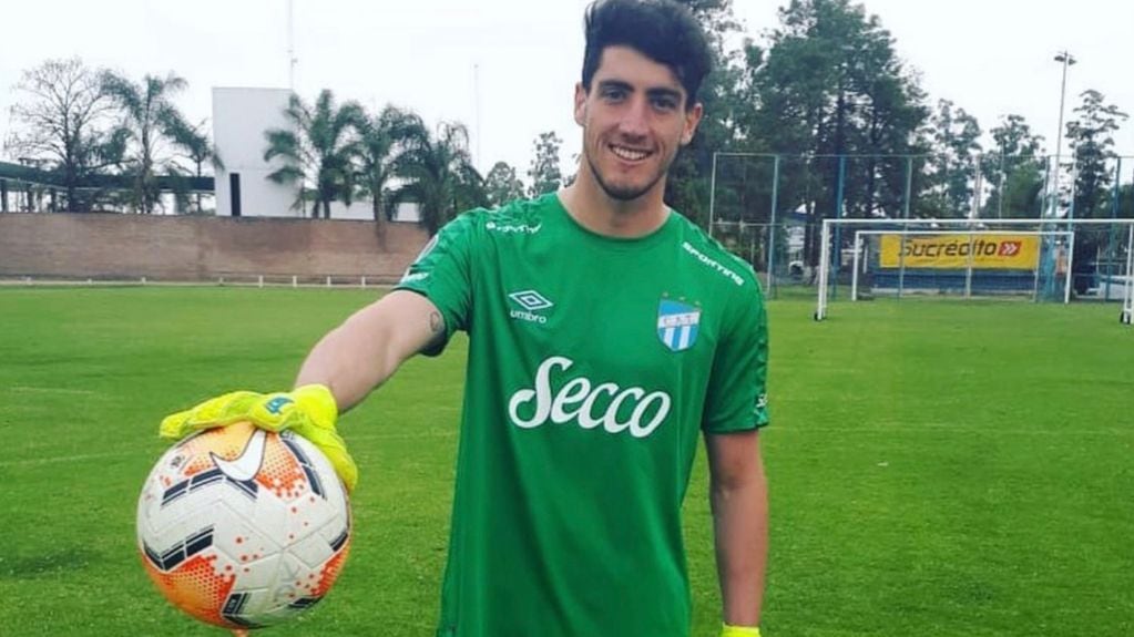 Tomás Marchiori, arquero y figura de Atlético Tucumán. / Instagram