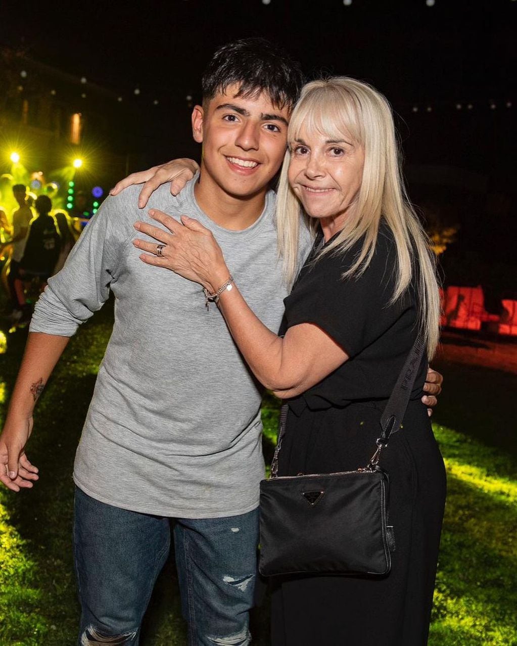 Benjamín Agüero, el hijo del Kun Agüero y de Gianinna Maradona. Gentileza Instagram.