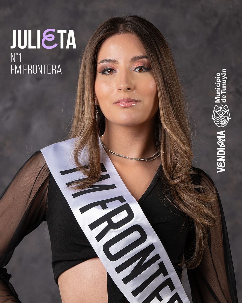 Julieta representa a FM Frontera